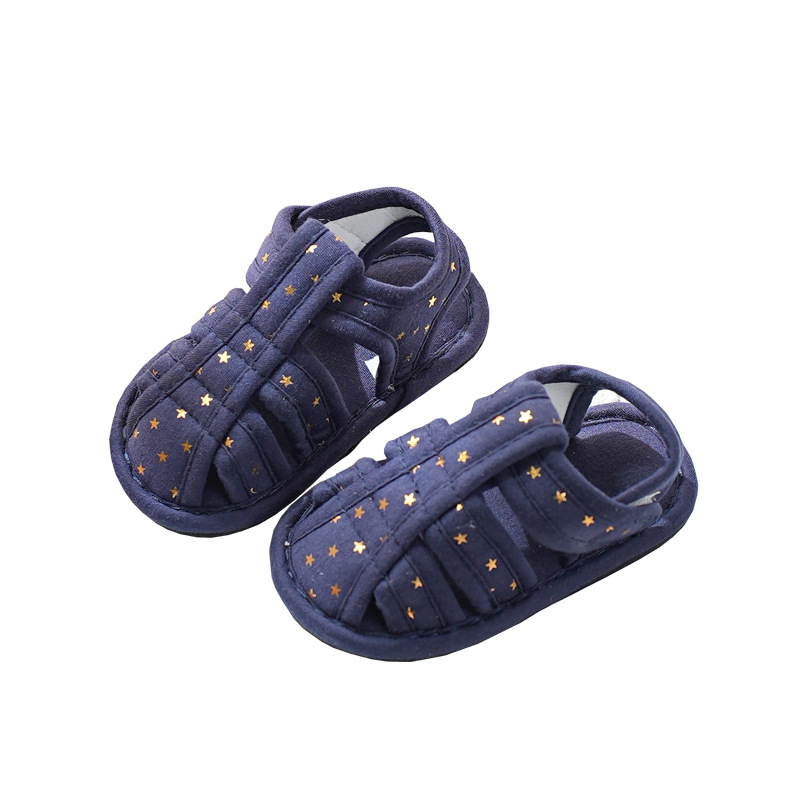 Koreanski stil casual dječje kućne papuče, mekana potplat, unutarnje papuče s Velcro zatvaračem