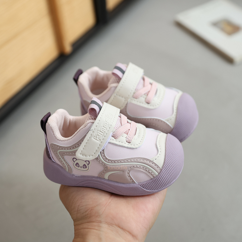 Pantofi pentru sugari cu talpă moale – antiaderapant, respirabili, rezistenți, închidere Velcro, pentru 6–36 luni