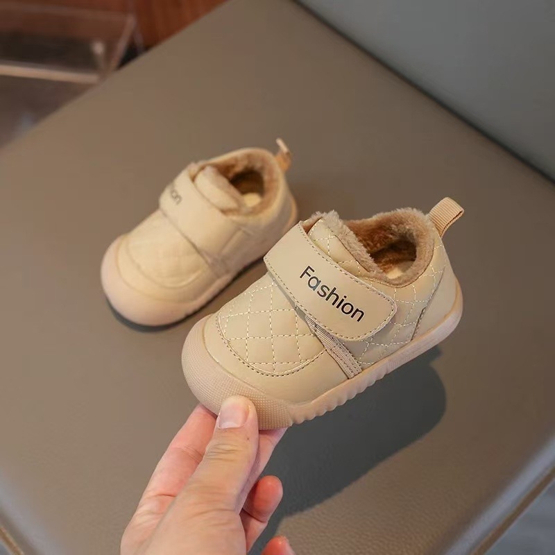 Cipele za djecu 12-36 mjeseci, unisex, Velcro zatvarač, gornji dio od sintetičke kože, protuklizne i otporne na habanje, niski kroj, mekana potplat