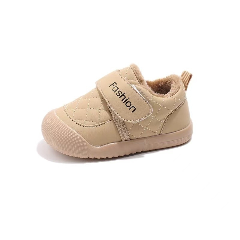 Cipele za djecu 12-36 mjeseci, unisex, Velcro zatvarač, gornji dio od sintetičke kože, protuklizne i otporne na habanje, niski kroj, mekana potplat