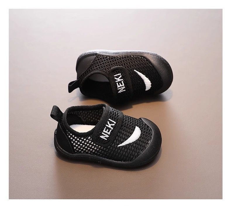 prozračne mrežaste cipele za bebe, bijele lagane tenisice za bebe, protivklizne, Velcro zatvaranje, ljeto