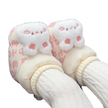 Zimske bebe cipele s flis podstavom, unisex, kopčanje na kopču, protuklizna podloga, debele i tople, za 6–12 mjeseci