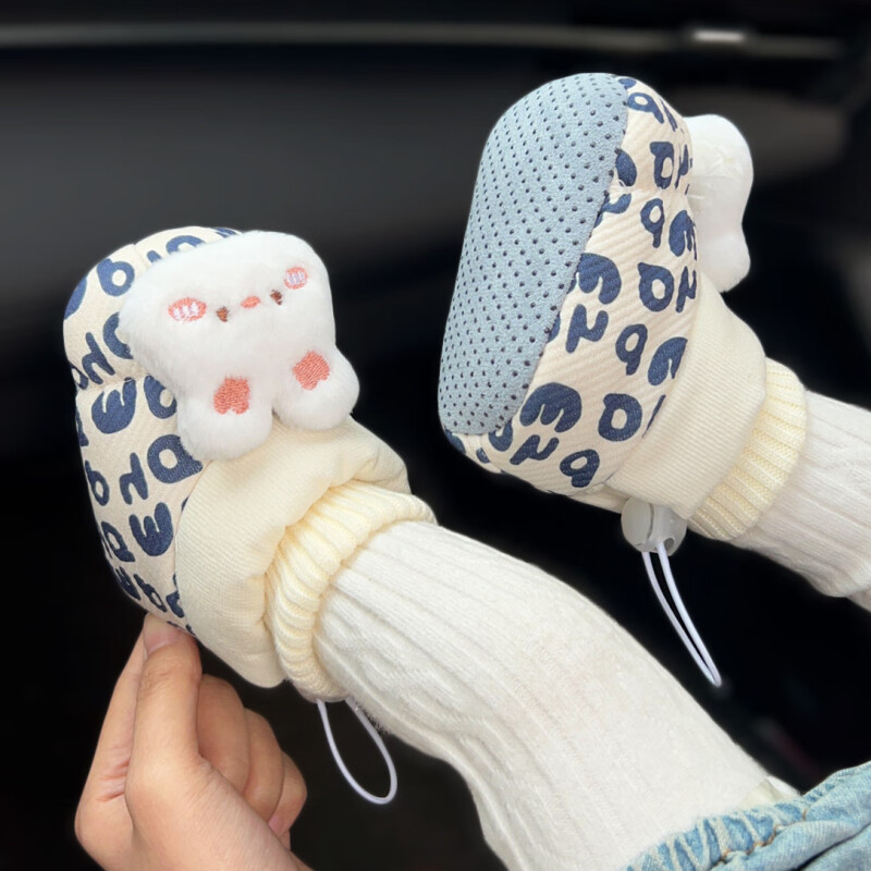 Zimske bebe cipele s flis podstavom, unisex, kopčanje na kopču, protuklizna podloga, debele i tople, za 6–12 mjeseci