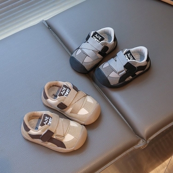 Unisex dječje tenisice s mekanom potplatom, protivklizne, gornji dio od mikrovlakna, kopčanje na čičak, niski kroj, za uzrast 12–36 mjeseci i 24–48 mjeseci, jesen 2025.