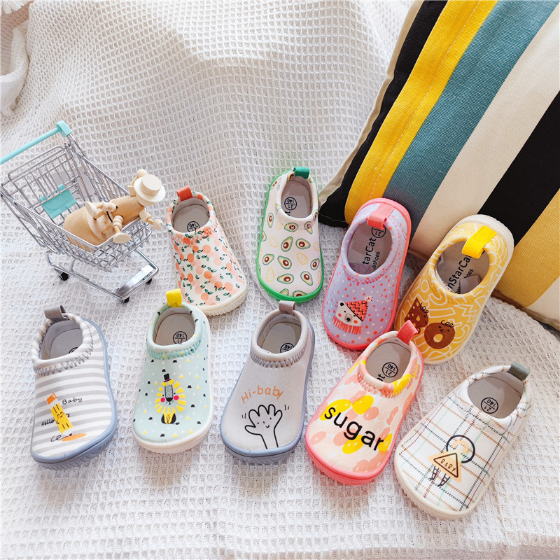 Unisex platnene tenisice za bebe i djecu, slip-on s mekanom potplatom, unutarnje cipele za vrtić, proljeće–jesen stil