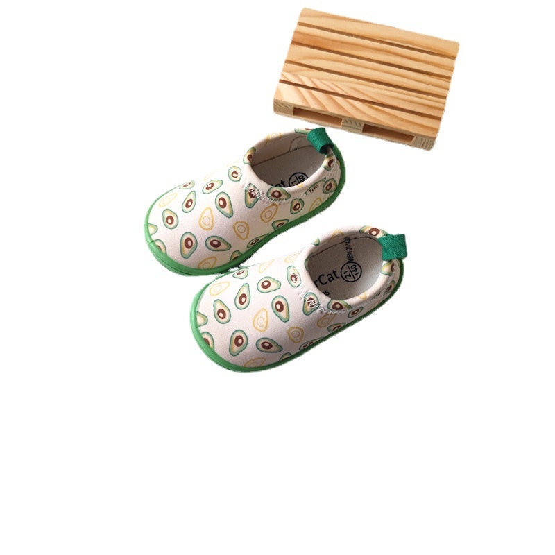 Unisex platnene tenisice za bebe i djecu, slip-on s mekanom potplatom, unutarnje cipele za vrtić, proljeće–jesen stil