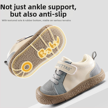 Belleptide Tenisice za bebe i malu djecu s Velcro zatvaračem, niski profil, sintetička koža, jesen 2025
