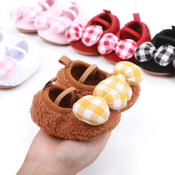 Pantofi pentru copii mici, fete - partea superioară din bumbac, stil prințesă, respirabili, antiderapanti, rezistenți la uzură, închidere cu bandă elastică