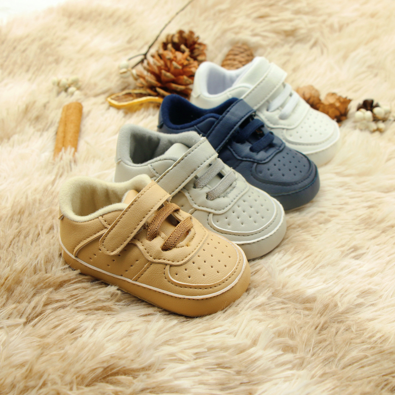 Cipele za bebe s Velcro zatvaranjem, prozračne, protuklizne, casual, za uzrast 6-14 mjeseci