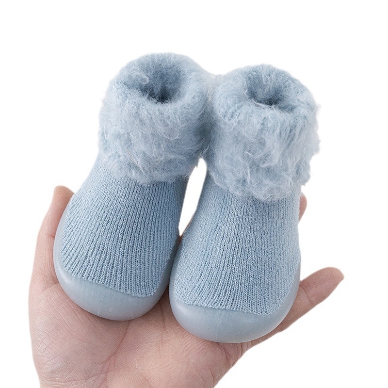 Dječje čarape-cipele za bebe 12–36 mjeseci | Zima, Debeli, Protuklizni, Zadržavaju toplinu