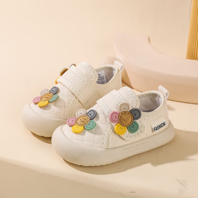 Prozračne bebi cipele za bebe i malu djecu - mekana potplata, Velcro, nizak vrh, 12–36 mjeseci, proljeće 2025