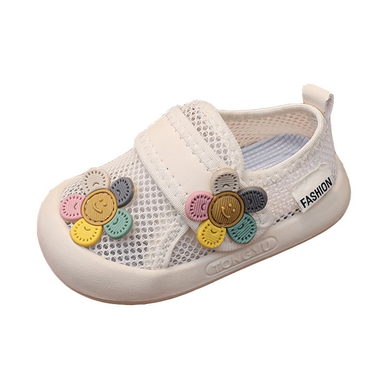Prozračne bebi cipele za bebe i malu djecu - mekana potplata, Velcro, nizak vrh, 12–36 mjeseci, proljeće 2025