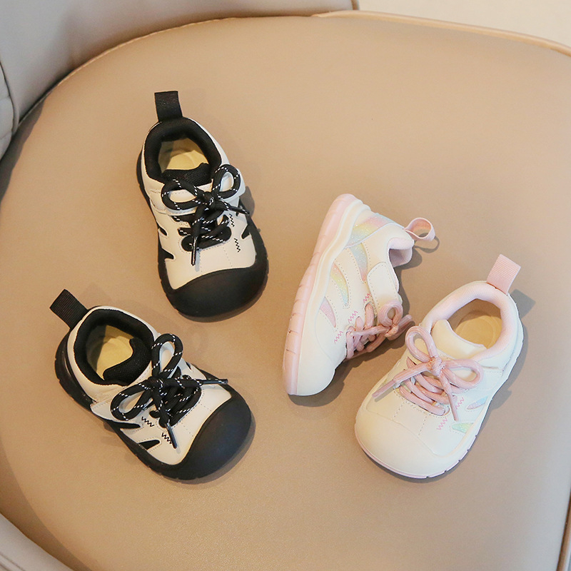 Prozračne tenisice za bebe s mekim potplatom, protuklizne, unisex, 12–36 mjeseci, jesen 2025 sportske tenisice
