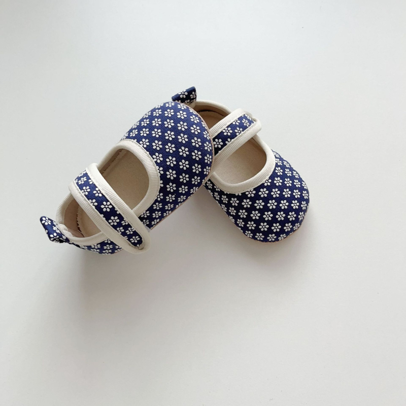 Unisex cipele za bebe s Velcro zatvaračem, prozračni pamučni gornji dio, mekani protuklizni potplat, za dob 12–36 mjeseci, jesenji stil 2026