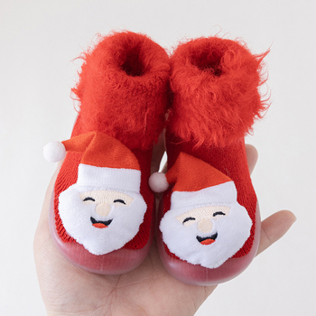 Baba járócipő - magas felső rész, légáteresztő, csúszásmentes talp, vastagabb meleg, 12–36 hónaposaknak