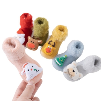 Baba járócipő - magas felső rész, légáteresztő, csúszásmentes talp, vastagabb meleg, 12–36 hónaposaknak