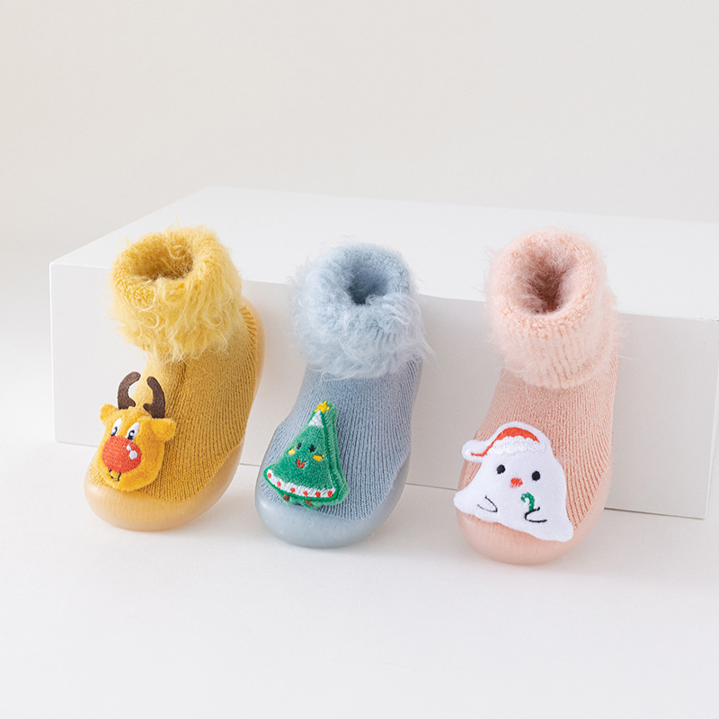 Baba járócipő - magas felső rész, légáteresztő, csúszásmentes talp, vastagabb meleg, 12–36 hónaposaknak