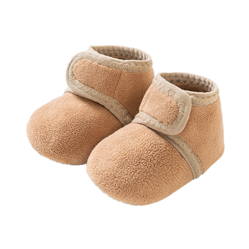 Baba járócipő, fleece felsőrész, Velcro zárás, meleg, 12–36 hónap