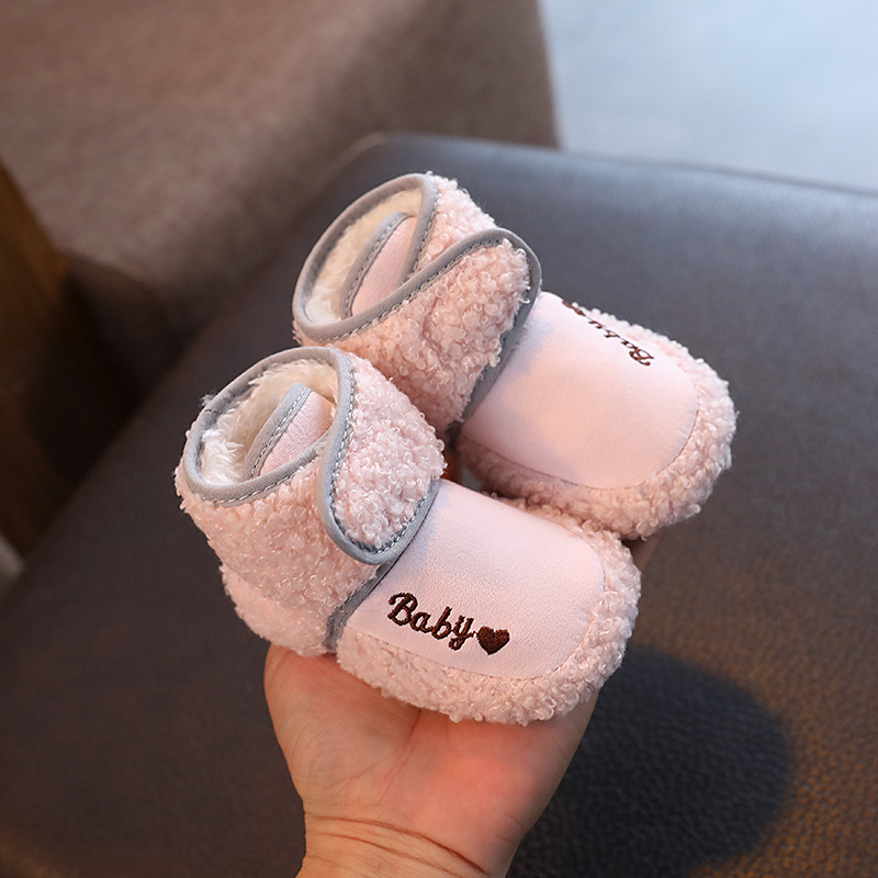 Dječje čizme za snijeg 0-13 mjeseci, unisex, tople s fleecem unutarnjom podstavom