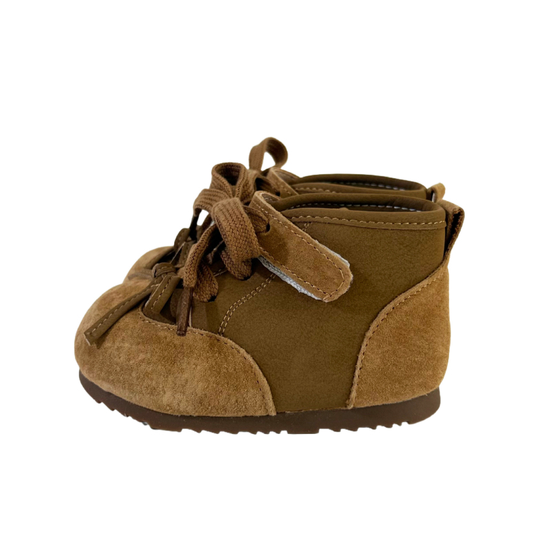 Dječje čizme s flis unutrašnjosti, jesen-zima, unisex, korejskog stila, 12-36 mjeseci, tople i debele.