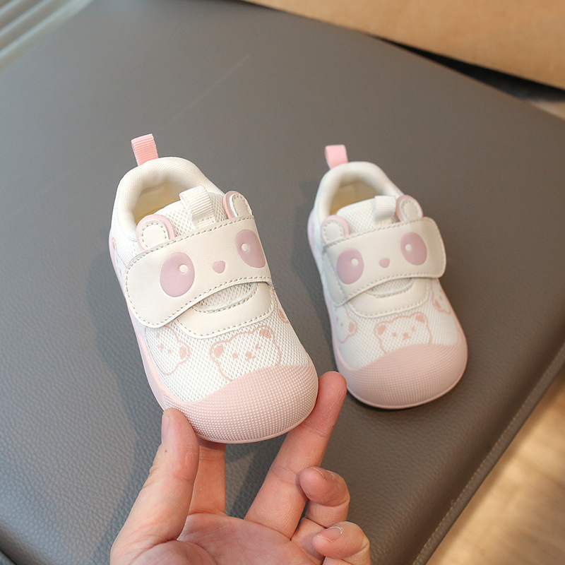 Unisex dječje tenisice s mekanom sole, prozračni mrežasti gornji dio, za proljeće i jesen, s Velcro zatvaračem