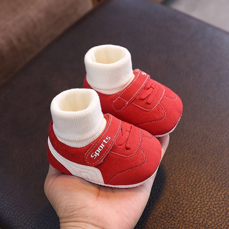 Pantofi pentru copii mici cu partea superioară din bumbac, înălțime peste gleznă, pentru 12–36 luni, mențin încălzirea (Partea superioară din bumbac; Înălțime peste gleznă; 12–36 luni; Mențin încălzirea)