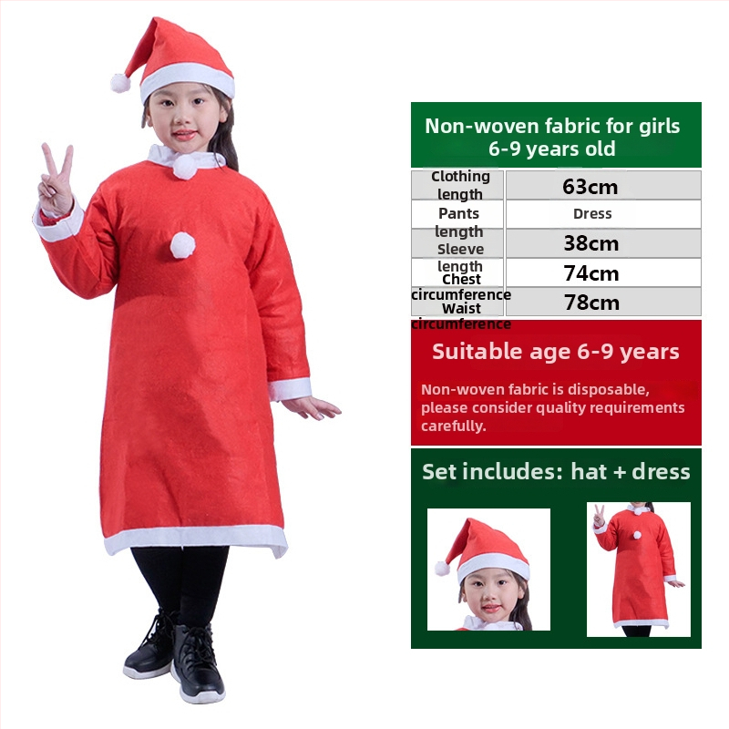 Kalėdų senelio kostiumas suaugusiems ir vaikams, audinys, siuvamas, rekvizitai kostiumui, Le Qi