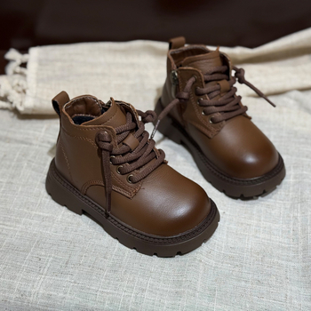 Gyerekek téli Martin csizmái oldalsó cipzárral, felső rész mikrofiber bőr, gumírozott talp, Dali pamut talpbetét, uniszex