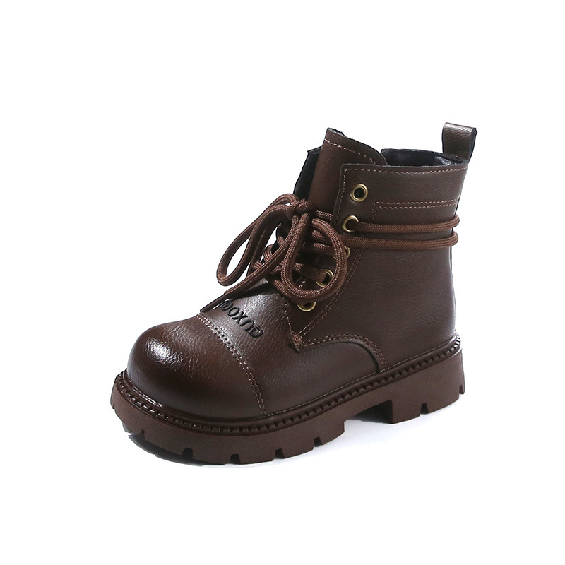 Dječje Martin čizme, jesen-zima, unisex, britski retro stil, sintetička koža