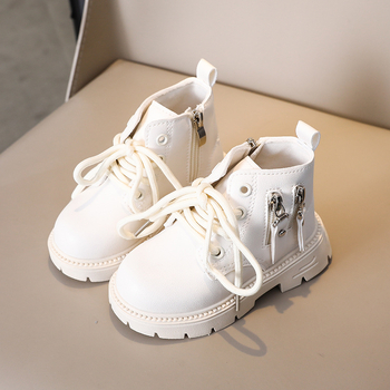 Detské Martin topánky – Unisex (Umelá koža, bočný zips, TPR podrážka, nízky vršok)