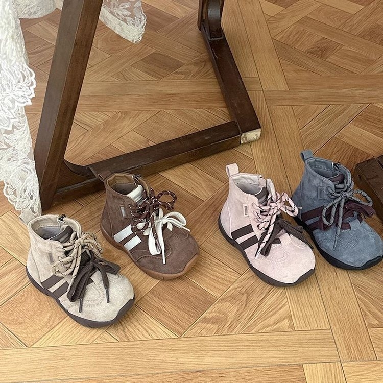 Dječje martinske čizme, unisex, jesen-zima, gornji dio od sintetičke kože, bočni zip, gumeni potplat
