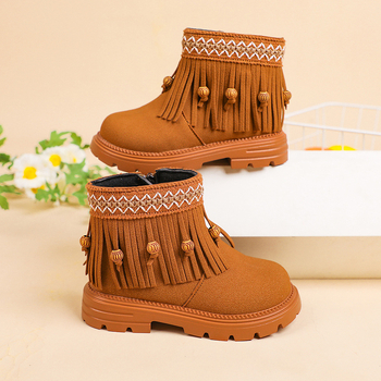 Martin čizme za djecu - gornji dio od umjetne kože, gumeni đon, bočni zatvarač, srednje visoke čizme, zadržavaju toplinu