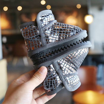 Dječje zimske čizme za 1–3 godine, vodootporne, Velcro zatvarač, zimske, potplat TPR