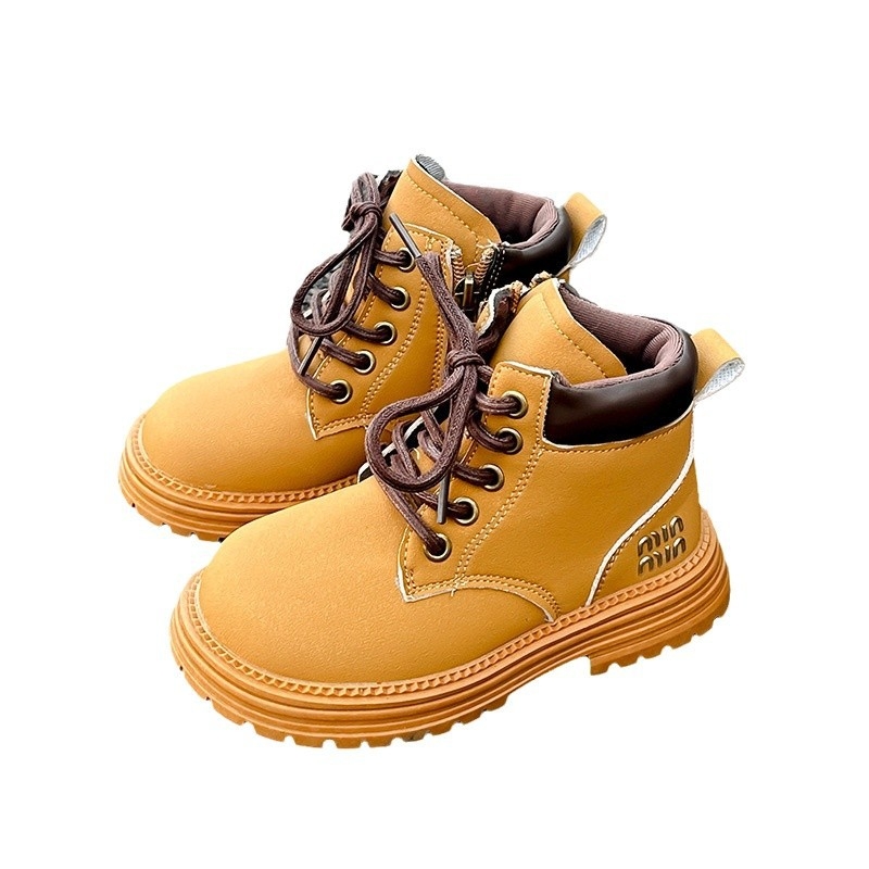 Dječje Martin čizme – gornji dio od mikrovlaknaste kože, vodootporne, protuklizna podloga, bočni zip, srednja visina potkoljenice