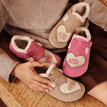 Dječje zimske čizme za uzrast 1–3 godine, gornji dio od kože, EVA potplat