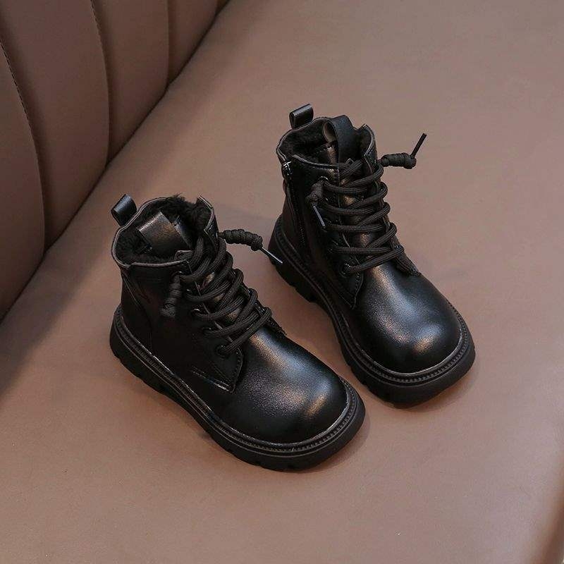 Zimske čizme za djecu 1–3 godine, gornji dio od sintetičke kože, gumeni đon, minimalistički stil