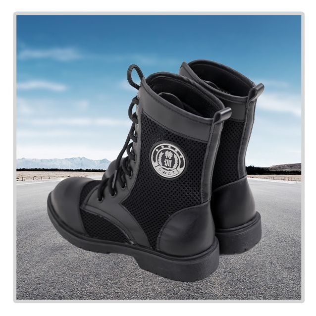 Dječje zimske čizme u vojničkom stilu, gornji dio od split kože, đon od prirodnog kaučuka, za uzrast 1-3 godine