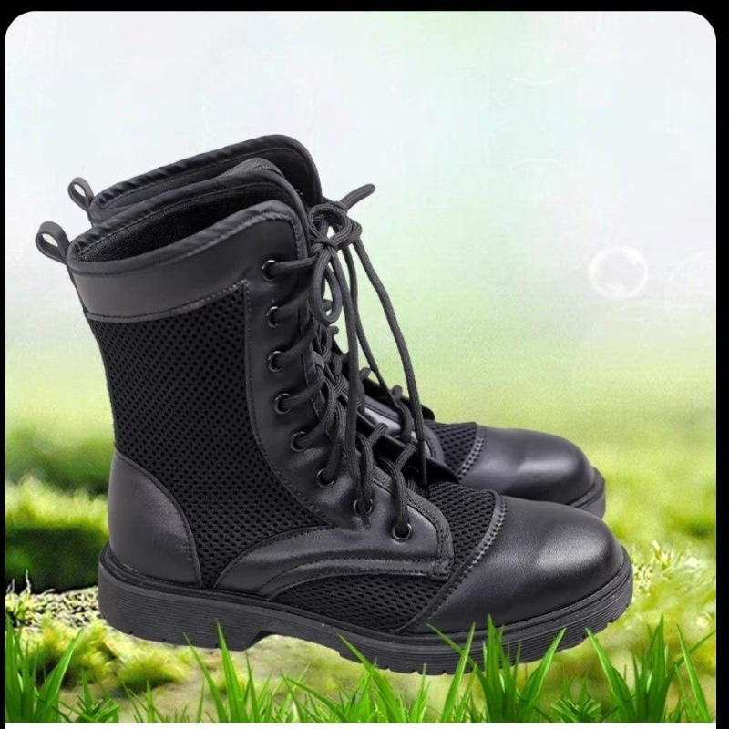 Dječje zimske čizme u vojničkom stilu, gornji dio od split kože, đon od prirodnog kaučuka, za uzrast 1-3 godine