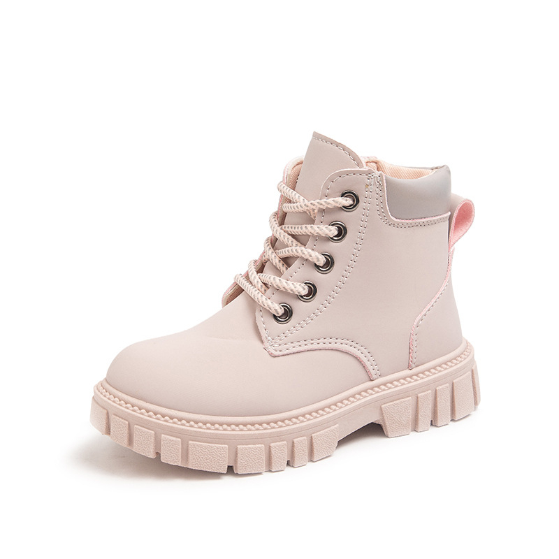 Dječje Martin čizme s bočnim zatvaračem, gumom na đonu, gornji dio od sintetičke kože, srednje visine