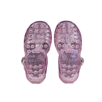 Pantofi pentru copii Bird's Nest, model transparent, închidere cu cataramă, partea superioară din plastic, respirabili