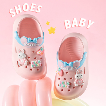 Dječje EVA sandale za unutarnju upotrebu, Baotou stil, unisex, mekana potplata, bez podstava, uzrast 2–6 godina