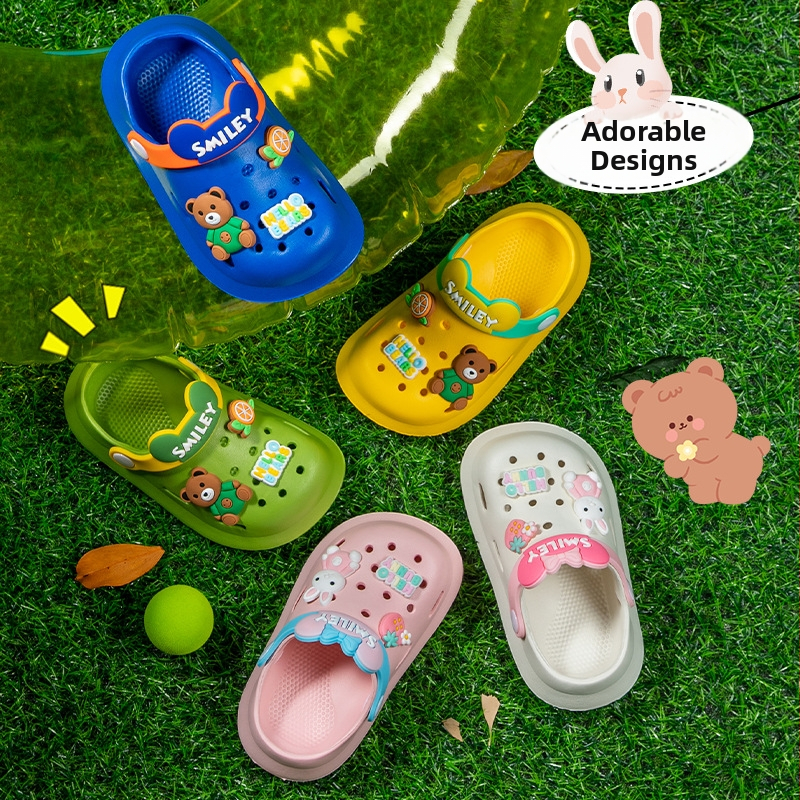 Dječje EVA sandale za unutarnju upotrebu, Baotou stil, unisex, mekana potplata, bez podstava, uzrast 2–6 godina