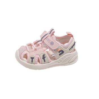 Sandale za bebe i djecu, gornji dio od mreže, prozračne, otporne na klizanje, zatvaranje s Velcro kopčom (ljeto)