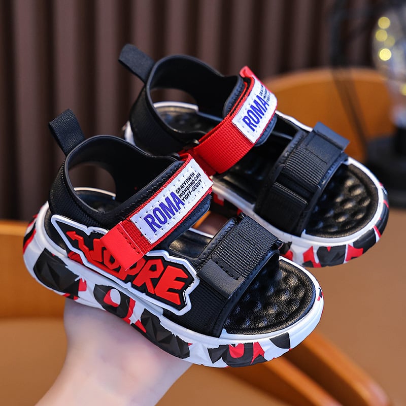 Dječje ljetne sandale za dječake, korejski stil, casual sandale s mekanom sole za djecu od 1 do 12 godina