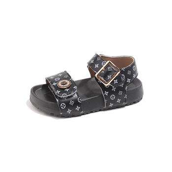 Dječje plažne cipele s PU gornjim dijelom, Velcro zatvaračem i gumom potplatom, za uzrast 7–16 godina