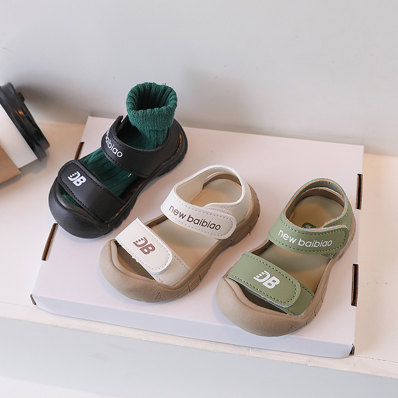 Ljetne sandale za bebe s mekanom potplatom, protuklizne, zatvorenim prstima, udobne za hodanje, unisex