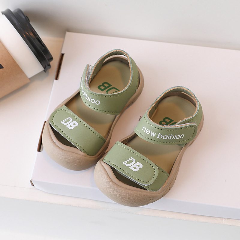 Ljetne sandale za bebe s mekanom potplatom, protuklizne, zatvorenim prstima, udobne za hodanje, unisex