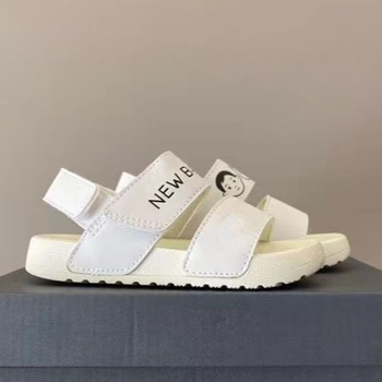 Dječje unisex sandale s Velcro trakom, korejskog stila, kožni gornji dio, gumena potplata, protuklizne