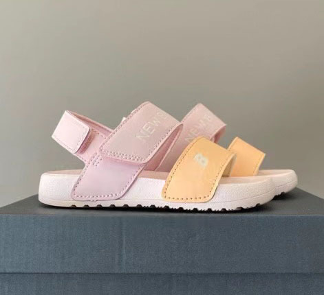 Dječje unisex sandale s Velcro trakom, korejskog stila, kožni gornji dio, gumena potplata, protuklizne