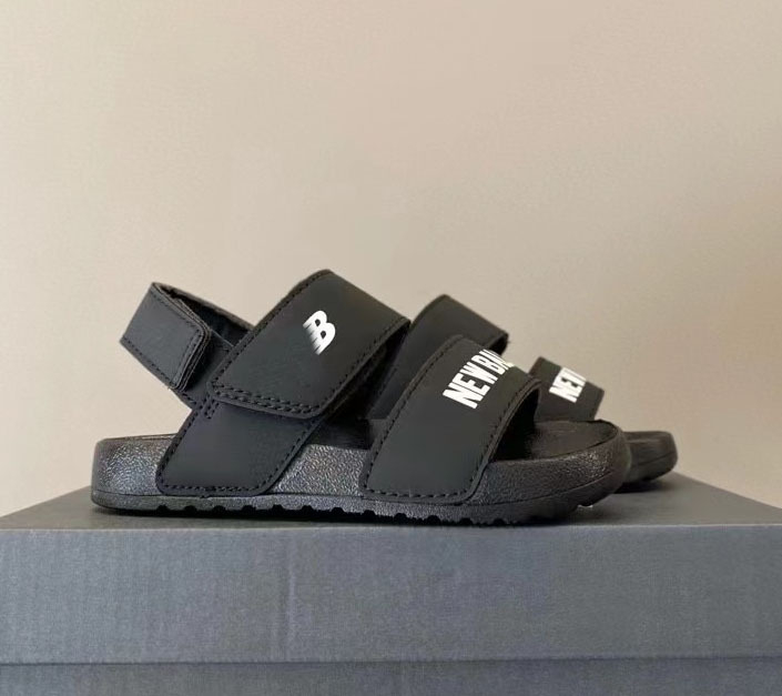 Dječje unisex sandale s Velcro trakom, korejskog stila, kožni gornji dio, gumena potplata, protuklizne